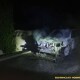 Спалили вщент автомобіль Підгайцівського сільського голови Семенюка