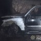 На Волині спалили  Lexus вартістю 800 тисяч гривень: поліція відкрила кримінал. ФОТО
