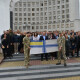 У Луцьку зняли прапор, який висів на підтримку полонених моряків