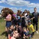 Коні та сільський колорит. Як відпочивають діти переселенців на Волині