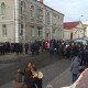 Біля Луцькради протестувальники перекрили дорогу. Поліція розвертає транспорт