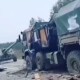 Окупанти використовують прапори України на своїй військовій техніці