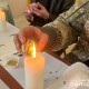 У Луцьку для поранених поліцейських та військових провели творчий майстер-клас