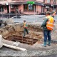 У Луцьку біля історичного факультету стався обвал труби. Рух транспорту заборонили