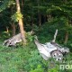Водій помер, пасажир – у реанімації. На Волині автівку розірвало від удару