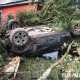 Протаранив паркан, врізався у дерево і перекинувся. На Волині – аварія з постраждалими