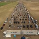У «церкву на колесах» під Луцьком з'їхалося 250 автівок. Відео