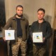 «Маленькі долоньки роблять великі справи»: бійцям волинської «сотки» передали гостинці. ФОТО