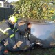 Біля Луцька водій злетів у кювет та врізався в дерево