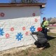 У селі на Волині школярі розмалювали зупинку