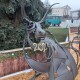 Біля головних ялинок Луцька встановили кований символ 2021 року
