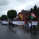 У Княгининку люди вийшли на протест проти приєднання до Луцька