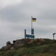 На Зміїному встановили прапор України