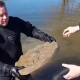 Роботи луцького скульптора Голованя зі Стиру витягли водолази