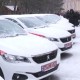 Як волинським медикам вручали ключі від нових автомобілів. ВІДЕО