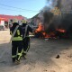 У Луцьку на Конякіна загорівся автомобіль