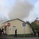 У Луцьку в Старому місті горить будівля. Фото
