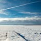 Казкові світлини засніженого озера Світязь. ФОТО