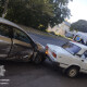 У Луцьку водій врізався в автомобіль і дерево