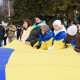 Сотні лучан взяли участь у патріотичній акції «Ланцюг єднання». ФОТО