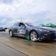 На змаганнях з дрег-рейсингу в Луцьку «засвітився» електрокар Tesla. ФОТО