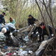 У Луцьку прибирали центральний парк: за дві години – вантажівка сміття