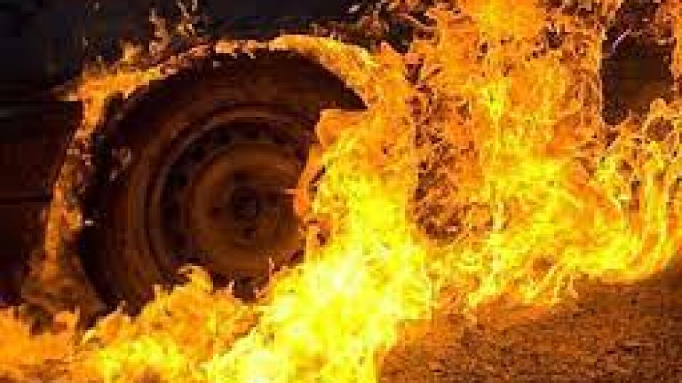 У Луцьку горів автомобіль