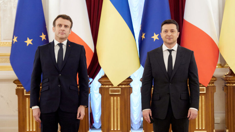 Макрон окремо поговорив з Путіним і Зеленським