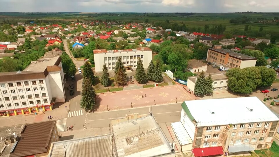 Горохів – із висоти польоту. До Дня міста зняли відео