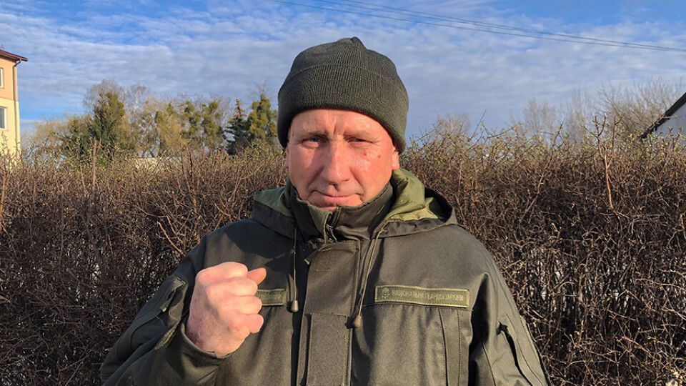 «Зараз треба Незалежність захищати»: волинянин за прикладом сина приєднався до «Гвардії наступу»