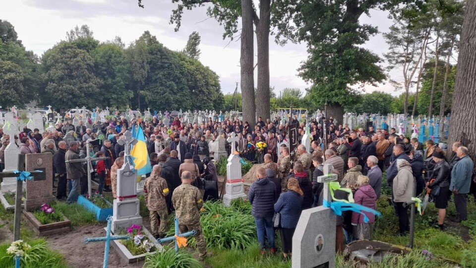 На Волині попрощались з загиблим 32-річним військовим