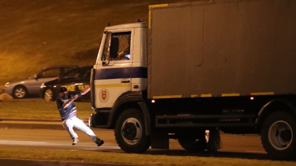 У Білорусі під час акції протесту загинув чоловік