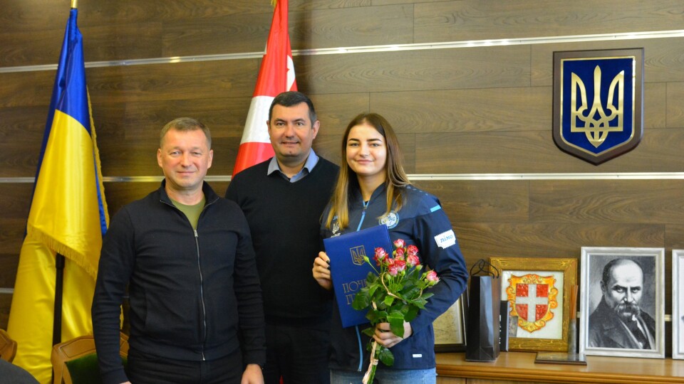 Гордість волинського спорту: у Луцьку привітали призерок чемпіонатів світу та Європи. ФОТО