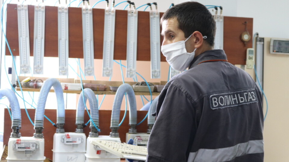 З початку року «Волиньгаз» здійснив повірку 10 тисяч лічильників