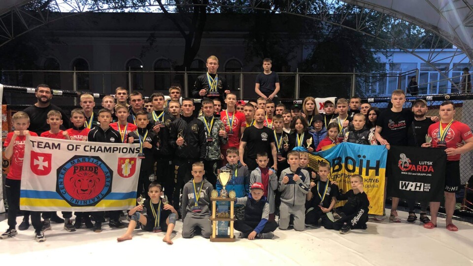 Волинська збірна з ММА виборола 2 командне місце на чемпіонаті України