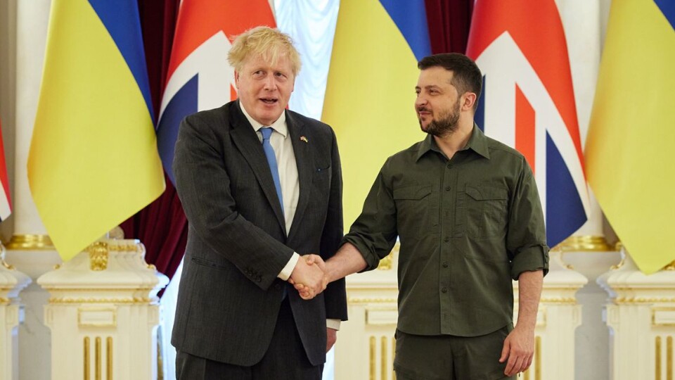 Джонсон знову приїхав до Києва. Обговорювали постачання важкої зброї та ППО