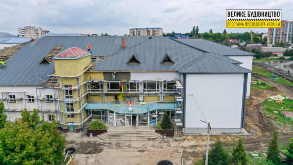 На 78% готовий: хід реконструкції спорткомплексу ЛНТУ