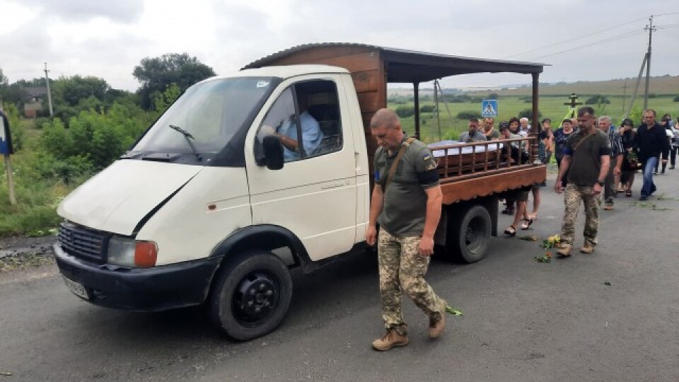 На Волині попрощалися із загиблим 20-річним Героєм