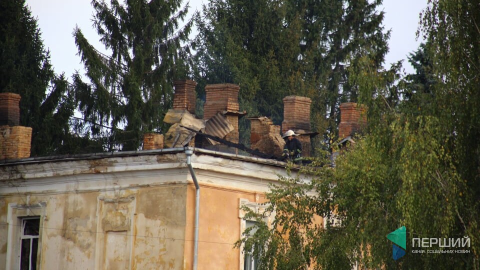Як виглядає луцький госпіталь після масштабної пожежі