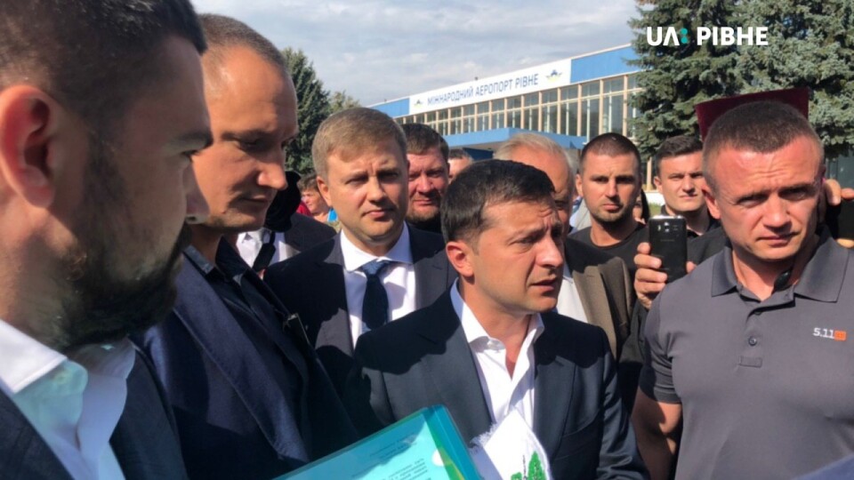 Володимир Зеленський приїхав у Рівне