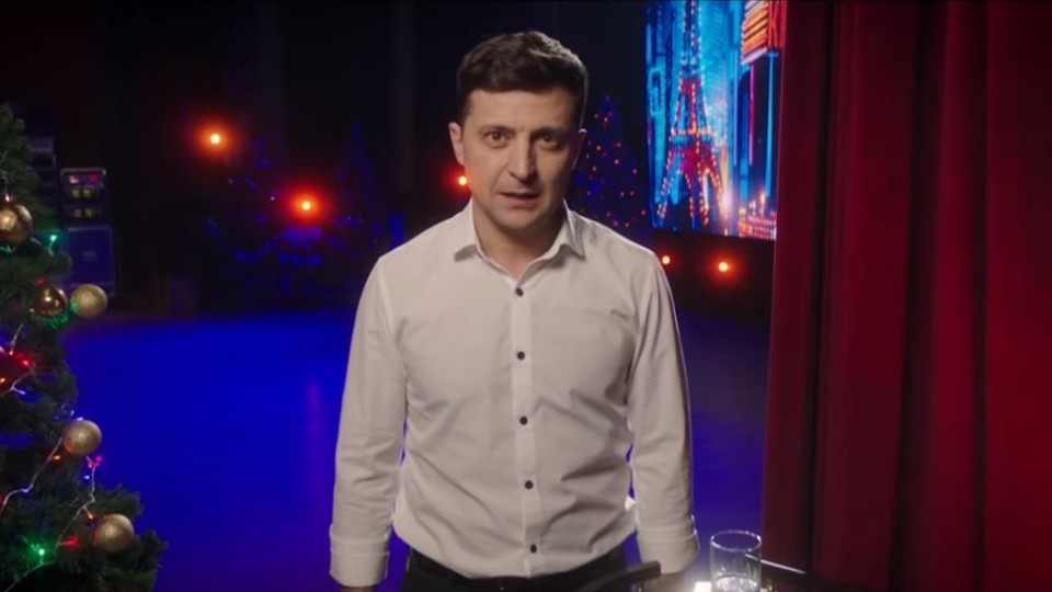 Зеленський заявив, що іде у президенти. ВІДЕО