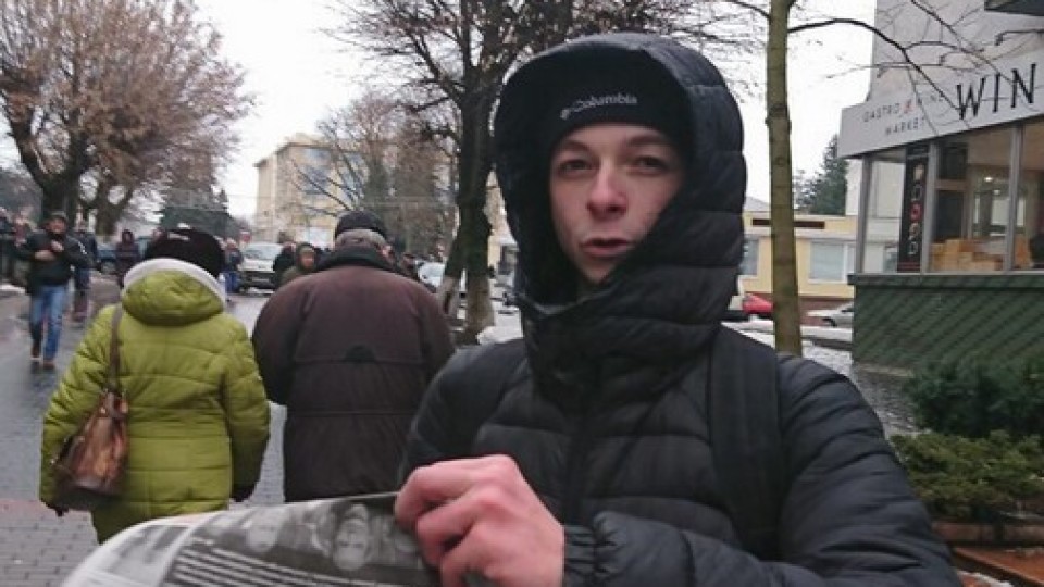 У Луцьку зловили  агітатора-порушника. ФОТО
