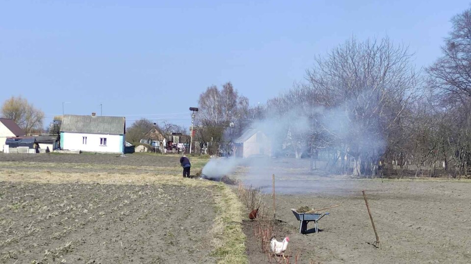 Волинянин заплатить 6 тисяч гривень штрафу за підпал сухої трави