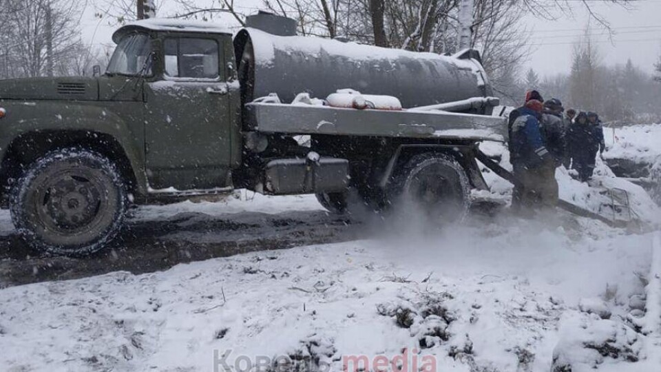 На Волині два села лишились без води через пошкодження водопроводу