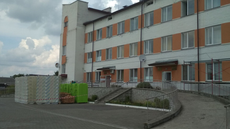 Одне з відділень Любомльської лікарні реконструйовують за євростандартами