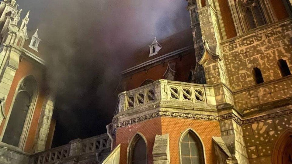 У Києві горів столітній костел Святого Миколая. Що про це відомо