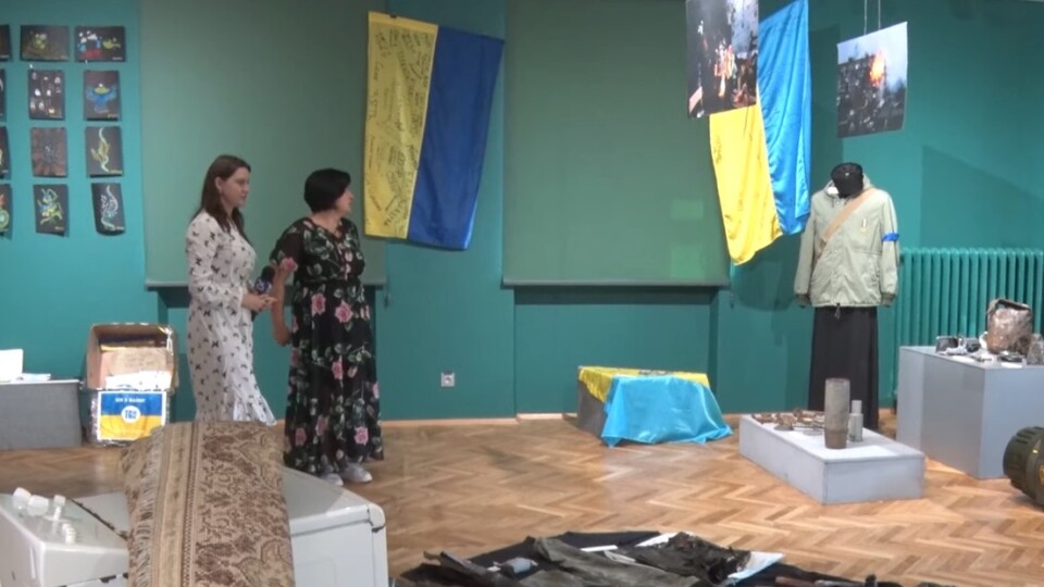 У краєзнавчому музеї показали уламки ракети, яка влучила в Луцький аеродром