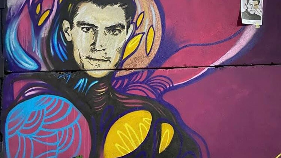 У Володимирі-Волинському – новий мурал. На ньому – портрет Стуса