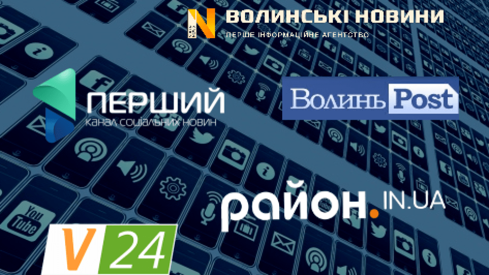 ТОП-10 найбільш популярних інтернет-видань Волині
