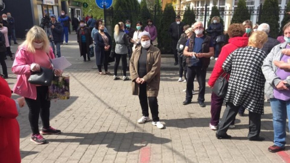 У Луцьку понад пів сотні підприємців вийшли на протест